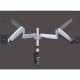 Ergotech 320-C14-C024 One-Touch Dual Monitor Arm