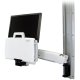 Ergotron 45-252-216 StyleView HD Combo System with Small CPU Holder up to 24" LCD LED size