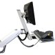 Ergotron 45-252-216 StyleView HD Combo System with Small CPU Holder up to 24" LCD LED size