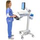 Ergotron SV41-41002 StyleView EMR Computer Cart with LCD Monitor Arm, NonPowered