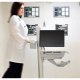 Ergotron SV41-41002 StyleView EMR Computer Cart with LCD Monitor Arm, NonPowered