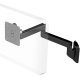 M2HB3S - M2 with Direct Hardwall Mount, Fixed Straight Link/Fixed Straight Link, Black