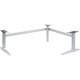 WorkRite Sierra Electric P Peninsula Height Adjustable Workcenter Right / Left Dual Depth 
