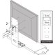 Innovative 8209 Flip-Up Keyboard Tray/LCD Holder