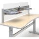 WorkRite Sierra Electric Rectangular Concave Front Height Adjustable Workcenter