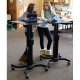 Stand and study with Ergotron 24-458-200 LearnFit