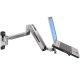 LX Sit-Stand Wall Mount 45-353-026 with a Notebook Tray (sold separately)