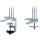 Desk clamp and Grommet mounts of Ergotron 45-235-194 Monitor Arm