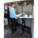 Stand and work with Ergotron 24-387-200 WorkFit-B 