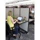 Sit and work with Ergotron 24-387-200 WorkFit-B 