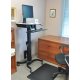 Stand and work at office with ergotron 24-215-085 WorkFit-C