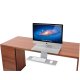 Ergotron 24-414-227 WorkFit-A in desk seated