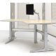 Workrite Sierra Pin 120 Degree 3 Legs (22-34") Height Adjustable Workcenter