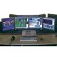 Innovative 9169-4 ArcView Quad LCD Monitor Beam & Mounting Poles
