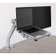 Workrite LTH-1 with Willow Dual Monitor Arm