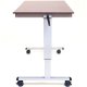 Luxor STANDUP-CF60-DW 60" Crank Adjustable Stand Up Desk
