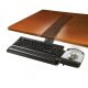 3M AKT180LE Sit-Stand Under Desk Easy Adjust Keyboard Tray BACK ORDER TILL JULY 2026