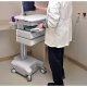 Ergotron SV32-81224 StyleView Patient Healthcare Delivery PHD LCD Cart Powered with 4 Drawers 