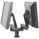 Innovative 5545-8408 EVO Dual LCD Arms Mount up to 21" Monitor