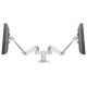 Innovative 5545-8408 EVO Dual LCD Arms Mount up to 21" Monitor