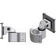 Innovative 9170 Pole Clamp for Monitors with Pivot and Tilt