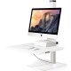 Winston Sit-Stand Workstation with iMac stand accessory