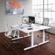 WorkRite Fundamentals EX Electric Rectangular 2 Leg Workcenter