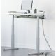 ISE Rise Electric Peninsula 2 Leg Height Adjustable Table