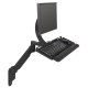 Innovative 7520 Wall Mount sit stand Workstation