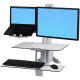 Ergotron 97-938-062 WorkFit Conversion Kit: Dual to LCD & Laptop