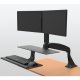 Activate Sit Stand with dual monitor