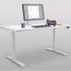 Workrite Essentia Electric Large Offset Corner 3 Leg Workcenter