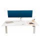 M/Connect White Dual Workstation