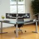 Conform Triple Static Monitor Arm in Silver
