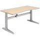 Workrite Sierra Crank Rectangular Concave Front (22-34") Height Adjustable Table / Desk