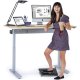 Nikki in Creative loves to stand for part of the day. Her footrest (sold separately) helps relieve any lower back strain.