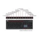 AKB-440UB SlimTouch Desktop Touchpad Keyboard functionality