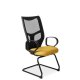 Side View of Office Master YES YS76S Sled Base Guest Chair