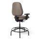 Back View - Office Master MX85IU Intensive Use Big Build Stool
