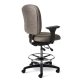 Back View - Office Master IU55 Intensive Use Ergonomic Stool