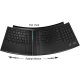 Smartfish K2418B ErgoMotion Ergonomic Engage Keyboard with Anti-Fatigue Comfort Motion